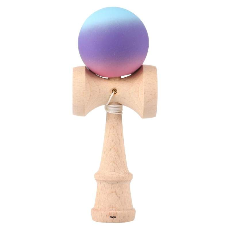 Kendama Profesionala EDAR Din lemn, Model X, Cu Bila Cauciucata Si Aderenta Rubber Grip, 18 cm, Joc de Indemanare si Coordona... Kendama Profesionala EDAR Din lemn, Model X, Cu Bila Cauciucata Si Aderenta Rubber Grip, 18 cm, Joc de Indemanare si Coordona...
