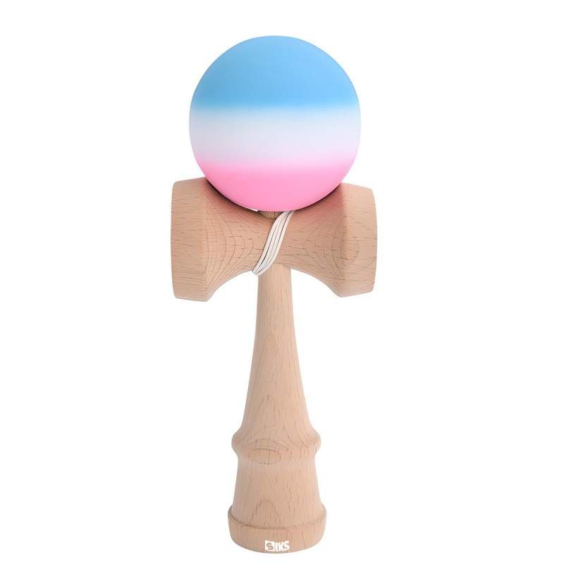 Kendama SIKS Model X, Profesionala, Din Lemn Pentru Copii Si Adulti, Bila Cauciucata, Rubber Grip, 18 cm, Joc De Indemanare, ...