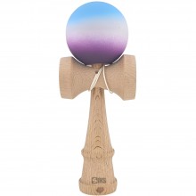 Kendama Profesionala SIKS Din Lemn Pentru Copii Si Adulti – Model Multicolor – Albastru/Alb/Mov