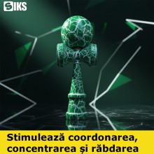 Kendama Profesionala SIKS Din Lemn Pentru Copii Si Adulti, Model Cu Design Lemn Crapat, 18 Cm, Joc de Indemanare, Culoare Alb... Kendama Profesionala SIKS Din Lemn Pentru Copii Si Adulti, Model Cu Design Lemn Crapat, 18 Cm, Joc de Indemanare, Culoare Alb...