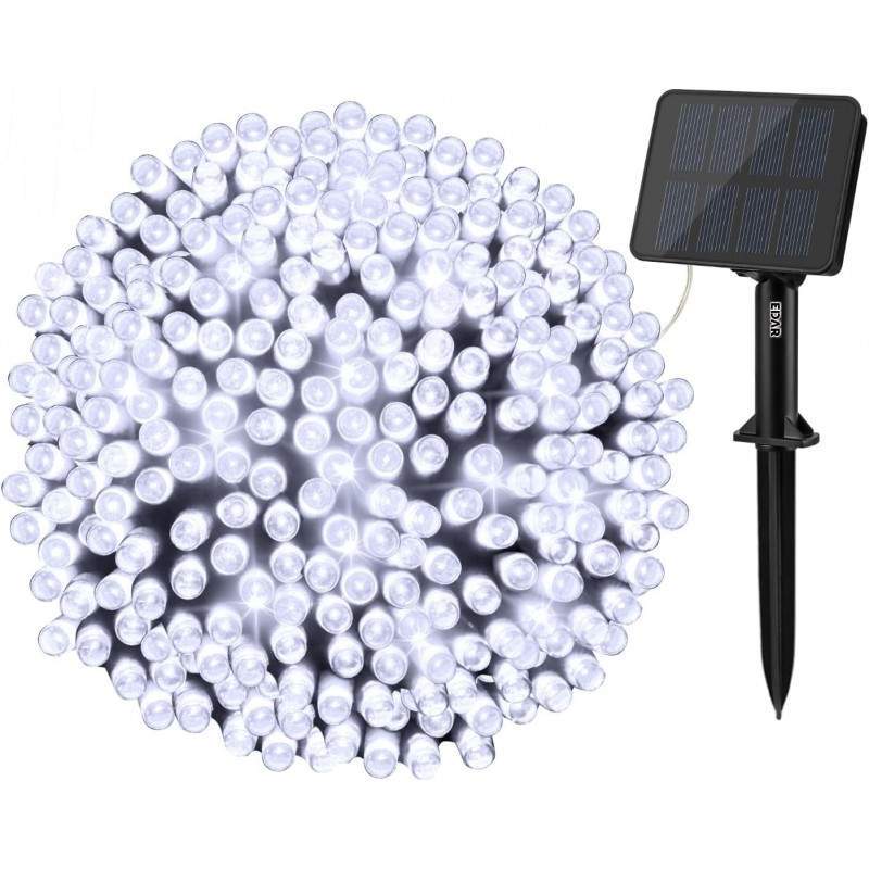 Instalatie Liniara Solara de Craciun EDAR, 10 m, 100 LED-uri Alb Rece, 8 Jocuri de Lumini, Fir Verde Inchis, Pentru Exterior,... Instalatie Liniara Solara de Craciun EDAR, 10 m, 100 LED-uri Alb Rece, 8 Jocuri de Lumini, Fir Verde Inchis, Pentru Exterior,...