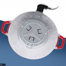 Plita Japoneza Rotunda Electrica SIKS Cu Manere Detasabile Si Alimentare La Priza, Wok, 30 cm, Antiaderenta, Gatire Fara Ulei... Plita Japoneza Rotunda Electrica SIKS Cu Manere Detasabile Si Alimentare La Priza, Wok, 30 cm, Antiaderenta, Gatire Fara Ulei...