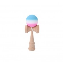 Kendama Profesionala EDAR Din lemn, Model X, Cu Bila Cauciucata Si Aderenta Rubber Grip, 18 cm, Joc de Indemanare si Coordona...