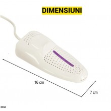 Uscator Electric Multifunctional Incaltaminte EDAR, 2 Capete, Uscare Rapida cu Sterilizare UV, Alimentare la Priza, Potrivit ... Uscator Electric Multifunctional Incaltaminte EDAR, 2 Capete, Uscare Rapida cu Sterilizare UV, Alimentare la Priza, Potrivit ...
