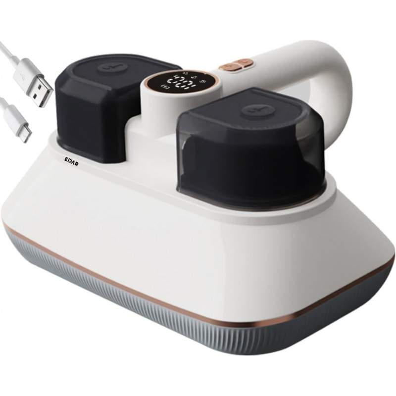 Aspirator Antiacarieni EDAR UV-C, HEPA, Ultrasunete, Fara Fir – Putere Mare, Curatare Profectunda Saltele, Eliminare Alergeni...