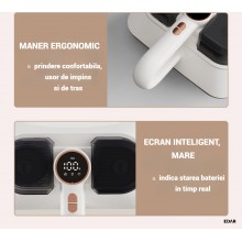 Aspirator Antiacarieni EDAR UV-C, HEPA, Ultrasunete, Fara Fir – Putere Mare, Curatare Profectunda Saltele, Eliminare Alergeni...