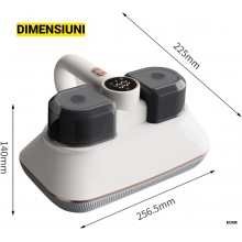 Aspirator Antiacarieni EDAR UV-C, HEPA, Ultrasunete, Fara Fir – Putere Mare, Curatare Profectunda Saltele, Eliminare Alergeni...