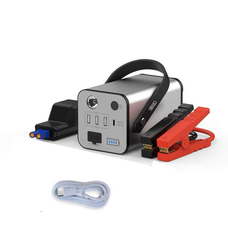 Dispozitiv Pornire Auto EDAR Starter Baterie Auto 12V, Functie de Baterie Externa si Lanterna LED/SOS, USB, Protectie Polarit... Dispozitiv Pornire Auto EDAR Starter Baterie Auto 12V, Functie de Baterie Externa si Lanterna LED/SOS, USB, Protectie Polarit...