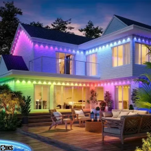 Instalatie Luminoasa Led SIKS Pentru Casa De Tip Sir Pentru Streasina / Sageac, 15 Metri, Pentru Exterior, Roofline Lighs, De... Instalatie Luminoasa Led SIKS Pentru Casa De Tip Sir Pentru Streasina / Sageac, 15 Metri, Pentru Exterior, Roofline Lighs, De...