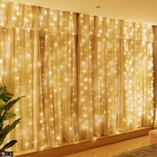 Instalatie De Craciun SIKS, 3 M X 3 M, Model Plasa USB, 8 Moduri, Perdea Alb Cald, 300 Leduri, Rezistenta La Apa, Luminozitat... Instalatie De Craciun SIKS, 3 M X 3 M, Model Plasa USB, 8 Moduri, Perdea Alb Cald, 300 Leduri, Rezistenta La Apa, Luminozitat...