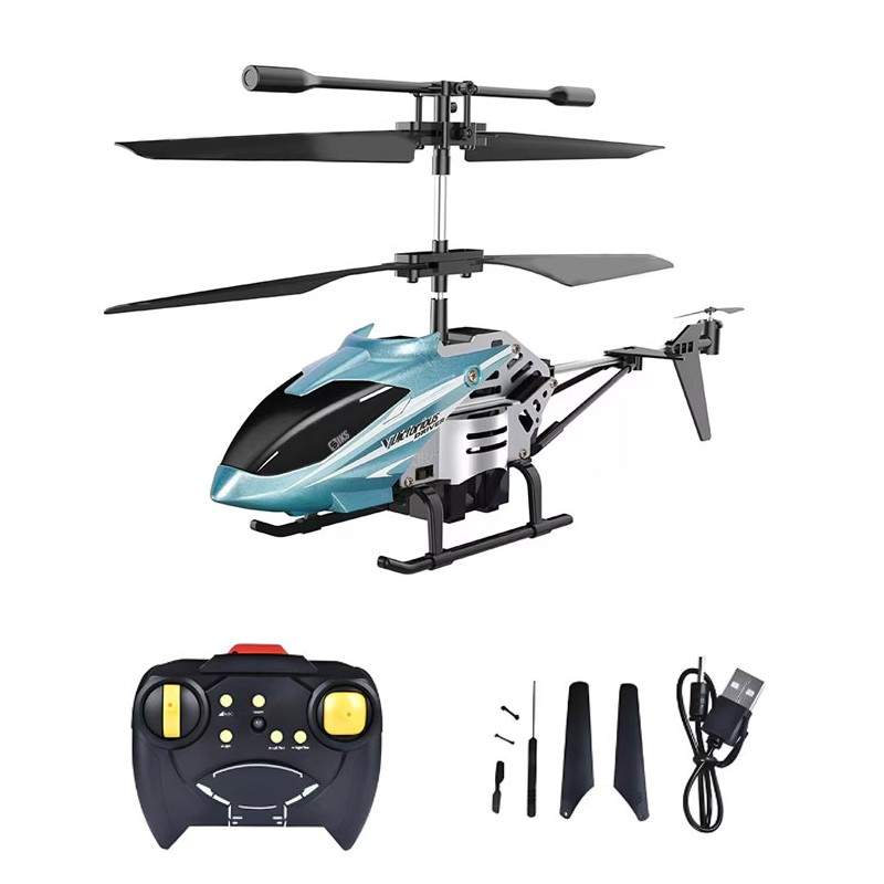 Elicopter SIKS Cu Telecomanda Pentru Copii, Cu Giroscop Incorporat, Carcasa De Metal, Lumina Led, Rezistent La Cazaturi, Idea... Elicopter SIKS Cu Telecomanda Pentru Copii, Cu Giroscop Incorporat, Carcasa De Metal, Lumina Led, Rezistent La Cazaturi, Idea...