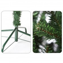 Brad de Craciun SIKS 1,8 m, Set De 45 Accesorii Pentru Impodobit Incluse, Instalatie 100 LED Brad de Craciun SIKS 1,8 m, Set De 45 Accesorii Pentru Impodobit Incluse, Instalatie 100 LED