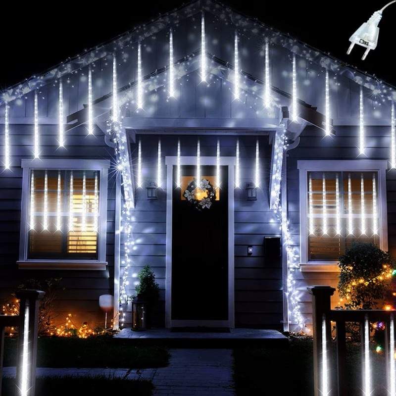 Instalatie De Craciun Tip Turturi Luminosi SIKS, Lungime Turture 50 Cm, 8 Tuburi, Alimentare Priza, Interconectabila, Pentru ... Instalatie De Craciun Tip Turturi Luminosi SIKS, Lungime Turture 50 Cm, 8 Tuburi, Alimentare Priza, Interconectabila, Pentru ...