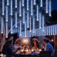 Instalatie De Craciun Tip Turturi Luminosi SIKS, Lungime Turture 50 Cm, 8 Tuburi, Alimentare Priza, Interconectabila, Pentru ... Instalatie De Craciun Tip Turturi Luminosi SIKS, Lungime Turture 50 Cm, 8 Tuburi, Alimentare Priza, Interconectabila, Pentru ...