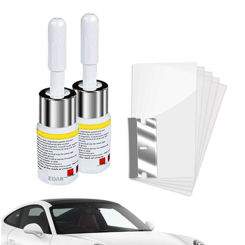 Set 2 x Chit Reparatii Geamuri Auto EDAR, Usor De Folosit, Cantitate 2 ml, Uscare Rapida, Folii Si Lama Incluse Set 2 x Chit Reparatii Geamuri Auto EDAR, Usor De Folosit, Cantitate 2 ml, Uscare Rapida, Folii Si Lama Incluse