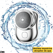 Mini Aparat De Ras Electric SIKS, Waterproof, Cu Incarcare Rapida USB, Pentru O Experienta De Ras De Inalta Performanta, 68g,... Mini Aparat De Ras Electric SIKS, Waterproof, Cu Incarcare Rapida USB, Pentru O Experienta De Ras De Inalta Performanta, 68g,...