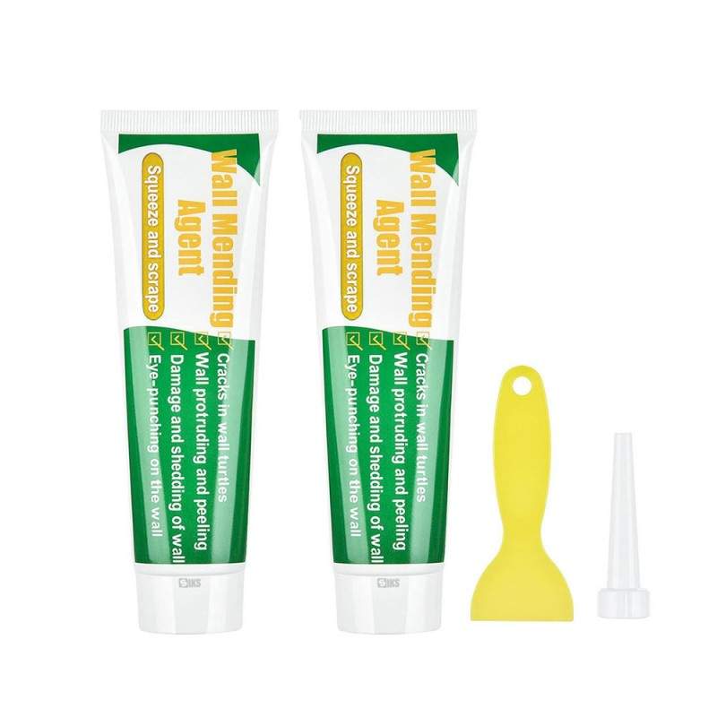 Set 2 x Kit De Reparatie Pentru Pereti SIKS, Pasta Autoadeziva Reparatoare Cu Uscare Rapida, Rezistenta La Apa Si Murdarie, I... Set 2 x Kit De Reparatie Pentru Pereti SIKS, Pasta Autoadeziva Reparatoare Cu Uscare Rapida, Rezistenta La Apa Si Murdarie, I...