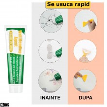 Set 2 x Kit De Reparatie Pentru Pereti SIKS, Pasta Autoadeziva Reparatoare Cu Uscare Rapida, Rezistenta La Apa Si Murdarie, I... Set 2 x Kit De Reparatie Pentru Pereti SIKS, Pasta Autoadeziva Reparatoare Cu Uscare Rapida, Rezistenta La Apa Si Murdarie, I...