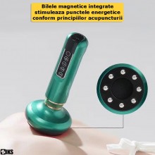 Aparat De Masaj Electric Ventuza Anticelulita Cu Caldura Si Infrarosu Fara Fir SIKS, 12 Niveluri Intensitate, Reducere Presiu... Aparat De Masaj Electric Ventuza Anticelulita Cu Caldura Si Infrarosu Fara Fir SIKS, 12 Niveluri Intensitate, Reducere Presiu...