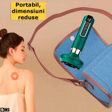 Aparat De Masaj Electric Ventuza Anticelulita Cu Caldura Si Infrarosu Fara Fir SIKS, 12 Niveluri Intensitate, Reducere Presiu... Aparat De Masaj Electric Ventuza Anticelulita Cu Caldura Si Infrarosu Fara Fir SIKS, 12 Niveluri Intensitate, Reducere Presiu...
