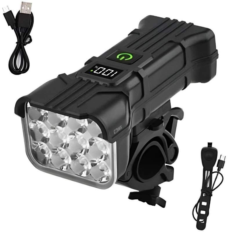 Lanterna Bicicleta Multifunctionala SIKS Cu Lumina Led, Far 12 Led, 5 Moduri Iluminare, Incarcare USB, Cu Claxon Inclus, Lumi... Lanterna Bicicleta Multifunctionala SIKS Cu Lumina Led, Far 12 Led, 5 Moduri Iluminare, Incarcare USB, Cu Claxon Inclus, Lumi...