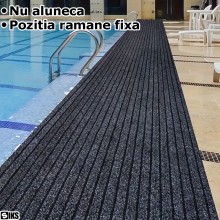 Rola Mocheta Autoadeziva SIKS, 40x300 cm, Material Absorbant, Montaj Rapid Fara Adeziv, Reduce Zgomotul Si Protejeaza Pardose...