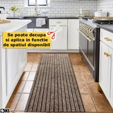 Rola Mocheta Autoadeziva SIKS, 40x300 cm, Material Absorbant, Montaj Rapid Fara Adeziv, Reduce Zgomotul Si Protejeaza Pardose...