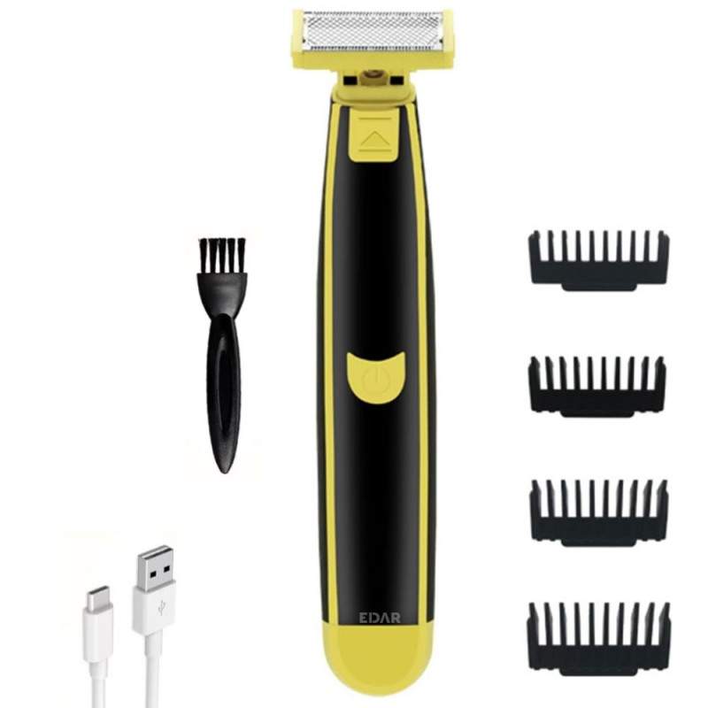 Imagine produs Aparat De Ras Multifunctional EDAR, Pentru Fata Si Corp, 4 Piepteni Interschimbabili, Acumulator Reincarcabil ... Imagine produs Aparat De Ras Multifunctional EDAR, Pentru Fata Si Corp, 4 Piepteni Interschimbabili, Acumulator Reincarcabil ...