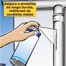 Spray De Etansare SIKS, Impermeabil, Hidroizolatie, Protectie De Lunga Durata Anti Apa, Uscare Rapida, Multisuprafete, Ciment...