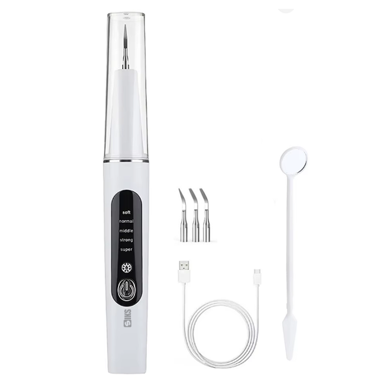 Dispozitiv Detartraj Pentru Curatare Dentara Ultrasonic SIKS Cu Incarcare Wireless, Curatare Cu Ultrasunete, Pentru Igienizar...