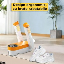 Uscator Electric SIKS Pentru Incaltaminte, Ghete, Pantofi, Adidasi, Sterilizator Pentru Indepartare Bacterii Si Mirosuri, Tim...