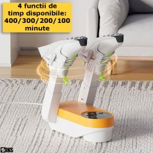 Uscator Electric SIKS Pentru Incaltaminte, Ghete, Pantofi, Adidasi, Sterilizator Pentru Indepartare Bacterii Si Mirosuri, Tim...