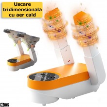 Uscator Electric SIKS Pentru Incaltaminte, Ghete, Pantofi, Adidasi, Sterilizator Pentru Indepartare Bacterii Si Mirosuri, Tim...