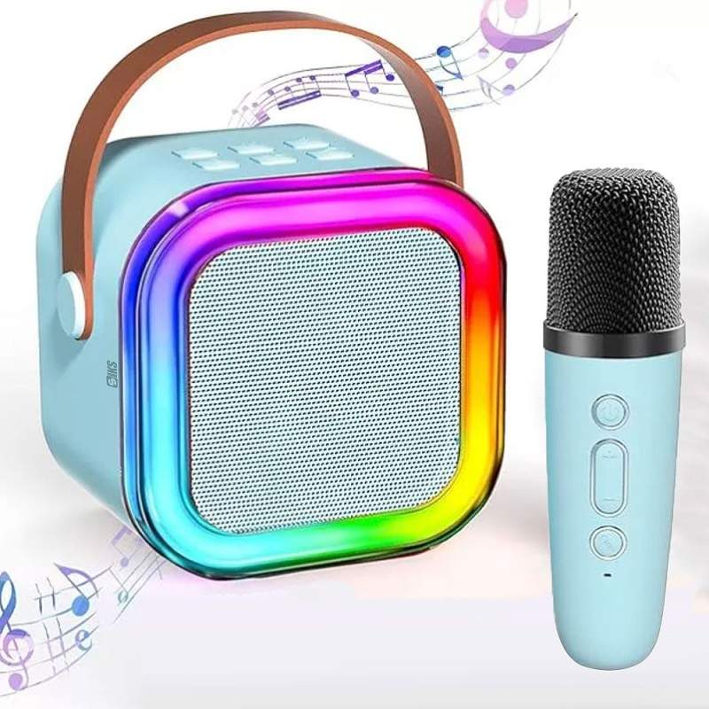 Boxa Wireless SIKS Cu Microfon Pentru Karaoke Pentru Copii / Adulti, 1 Microfon Inclus, Kit 2 in 1, Aparat Portabil, Lumina R... Boxa Wireless SIKS Cu Microfon Pentru Karaoke Pentru Copii / Adulti, 1 Microfon Inclus, Kit 2 in 1, Aparat Portabil, Lumina R...