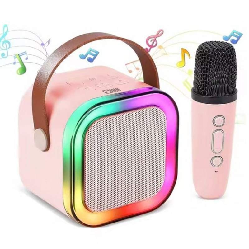 Boxa Wireless SIKS Cu Microfon Pentru Karaoke Pentru Copii / Adulti, 1 Microfon Inclus, Kit 2 in 1, Aparat Portabil, Lumina R... Boxa Wireless SIKS Cu Microfon Pentru Karaoke Pentru Copii / Adulti, 1 Microfon Inclus, Kit 2 in 1, Aparat Portabil, Lumina R...