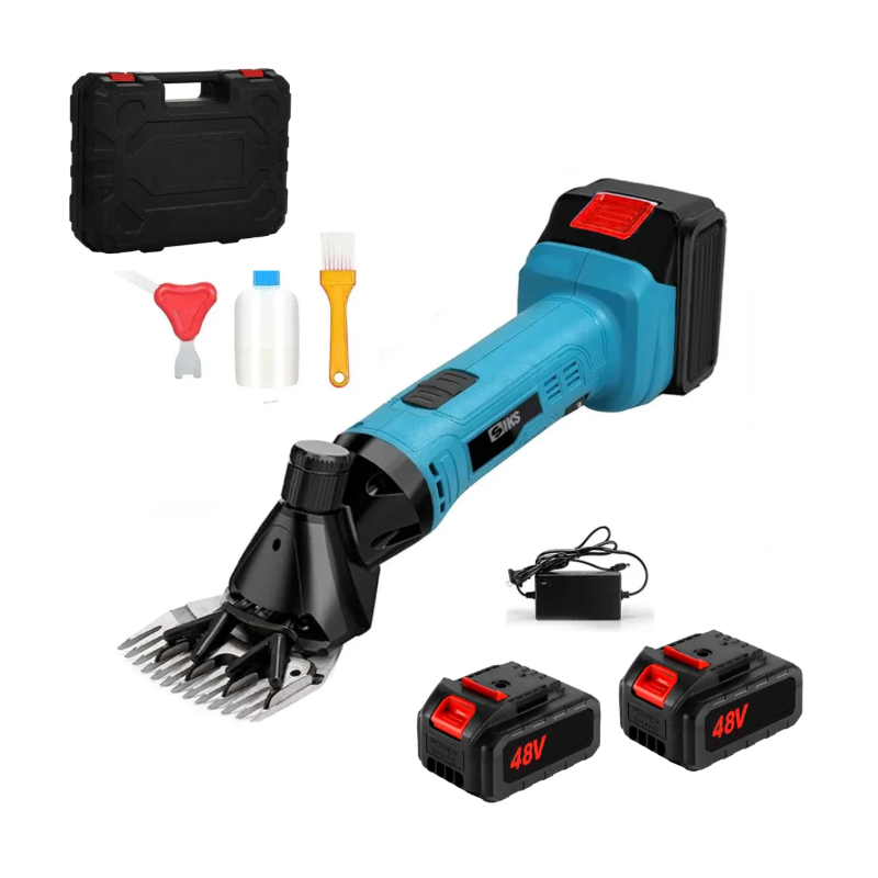 Masina De Tuns Oi Electrica SIKS Cu Acumulator 48V, Profesionala, 6 Viteze Reglabile, Marime Fir Reglabila, Foarfeca Ideala P... Masina De Tuns Oi Electrica SIKS Cu Acumulator 48V, Profesionala, 6 Viteze Reglabile, Marime Fir Reglabila, Foarfeca Ideala P...