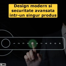 Broasca Inteligenta SIKS Pentru Usa Casa Sau Apartament, Yala Cu Aplicatie, Wifi, Securitate Avansata Smart Lock, Maner Usa C... Broasca Inteligenta SIKS Pentru Usa Casa Sau Apartament, Yala Cu Aplicatie, Wifi, Securitate Avansata Smart Lock, Maner Usa C...