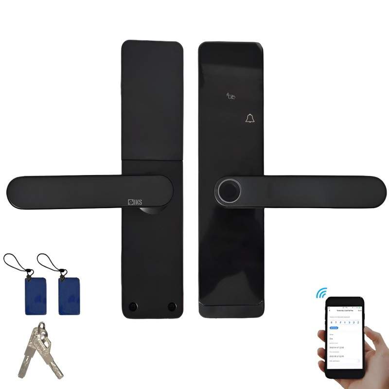 Incuietoare Inteligenta Cu Wifi Pentru Usa Casa Sau Apartament SIKS, Cu Broasca Inclusa, Yala Cu Aplicatie, Wifi, Securitate ... Incuietoare Inteligenta Cu Wifi Pentru Usa Casa Sau Apartament SIKS, Cu Broasca Inclusa, Yala Cu Aplicatie, Wifi, Securitate ...