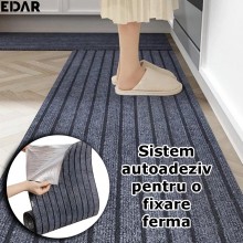 Mocheta Autoadeziva EDAR Tip Rola, Absorbanta, Reduce Socurile Si Zgomotele, Pentru Parchet, Gresie, Interior Sau Exterior Ac...