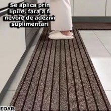 Mocheta Autoadeziva EDAR Tip Rola, Absorbanta, Reduce Socurile Si Zgomotele, Pentru Parchet, Gresie, Interior Sau Exterior Ac...