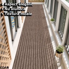 Mocheta Autoadeziva EDAR Tip Rola, Absorbanta, Reduce Socurile Si Zgomotele, Pentru Parchet, Gresie, Interior Sau Exterior Ac...