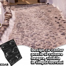 Matrita Tip Sablon Cu Contur EDAR Pentru Turnarea Pavajului Din Beton, Imita Piatra Naturala Cu Dimensiuni Intre 12 Si 20 Cm,... Matrita Tip Sablon Cu Contur EDAR Pentru Turnarea Pavajului Din Beton, Imita Piatra Naturala Cu Dimensiuni Intre 12 Si 20 Cm,...