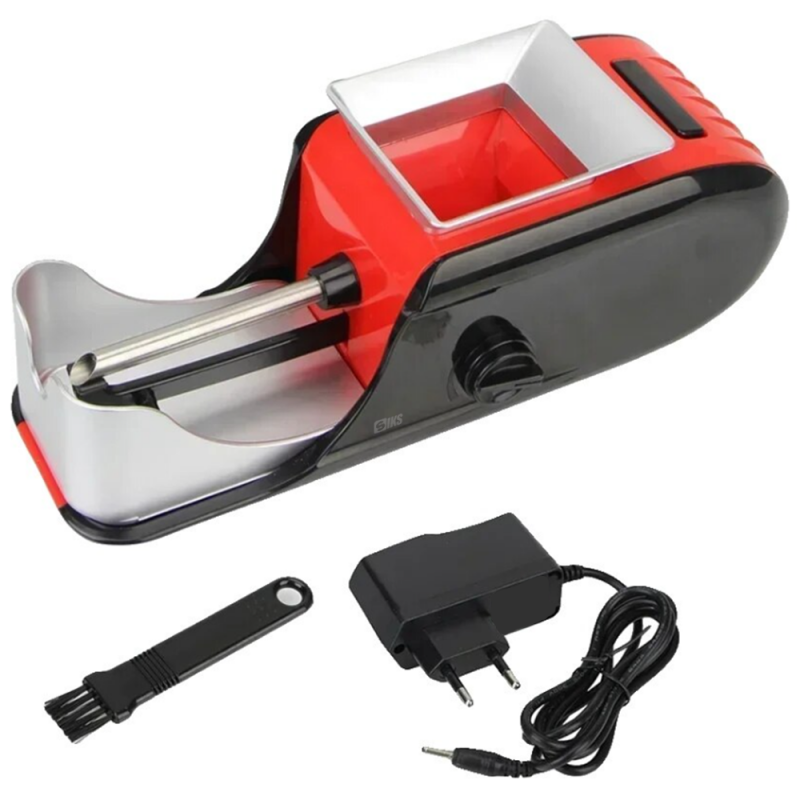 Aparat Electric Profesional de Facut Tigari SIKS, Injector de Tutun, Design Ergonomic, Accesorii Incluse, Compact, Culoare Ro... Aparat Electric Profesional de Facut Tigari SIKS, Injector de Tutun, Design Ergonomic, Accesorii Incluse, Compact, Culoare Ro...