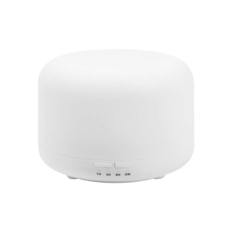 Umidificator ultrasonic SIKS® difuzor aroma, rezervor 300 ml, 7 lumini led, alb