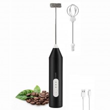 Spumator De Lapte EDAR, Accesorii Spumare Lapte Si Pentru Baterea Oualor Incluse, Cablu USB, Pentru Cafea/Cappuccino/Latte, N...