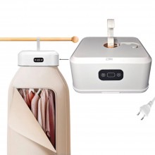 Uscator De Rufe Electric Portabil SIKS Pentru Umerase Cu Circulatie Aer Cald, Capacitate Pana La 10 Kg, 600 W, Simplu De Util...
