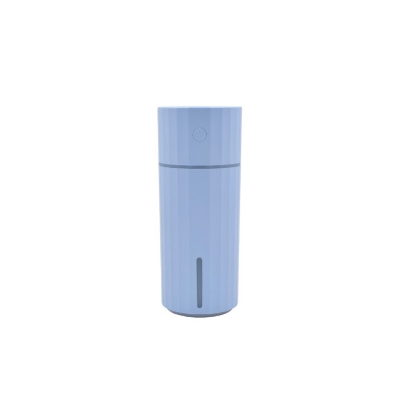 Umidificator ultrasonic SIKS® difuzor aroma, potrivit pentru locuinta sau masina, portabil, albastru Umidificator ultrasonic SIKS® difuzor aroma, potrivit pentru locuinta sau masina, portabil, albastru