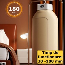 Uscator De Rufe Electric Portabil SIKS Pentru Umerase Cu Circulatie Aer Cald, Capacitate Pana La 10 Kg, 600 W, Simplu De Util...