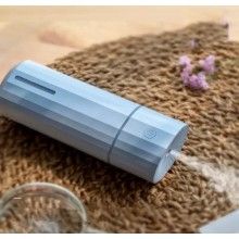 Umidificator ultrasonic SIKS® difuzor aroma, potrivit pentru locuinta sau masina, portabil, albastru Umidificator ultrasonic SIKS® difuzor aroma, potrivit pentru locuinta sau masina, portabil, albastru