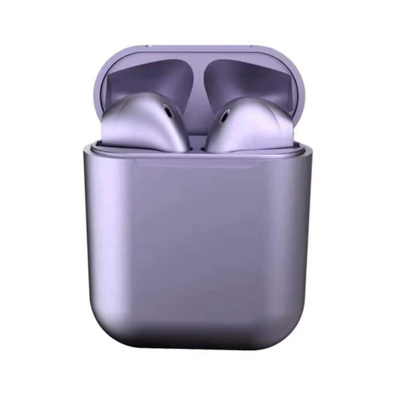 Casti Bluetooth model 12 SIKS®, versiune 5.0+, Wireless, limitare zgomot, rezistente la apa, HD voice, cu doc de incarcare, culo